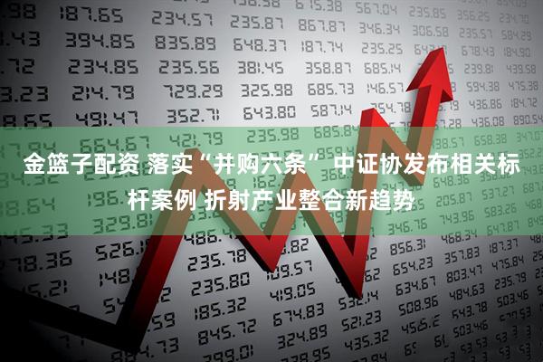 金篮子配资 落实“并购六条” 中证协发布相关标杆案例 折射产业整合新趋势